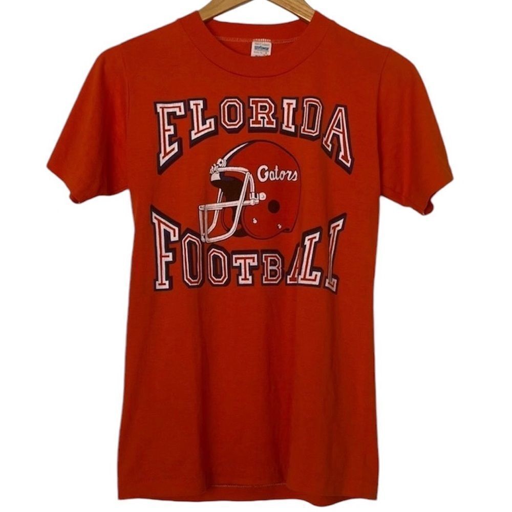 Vintage Florida Gators Small T-Shirt Football Orange Gulf Coast Tee Sportswear